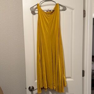 Philosophy Mustard Yellow Midi Dress